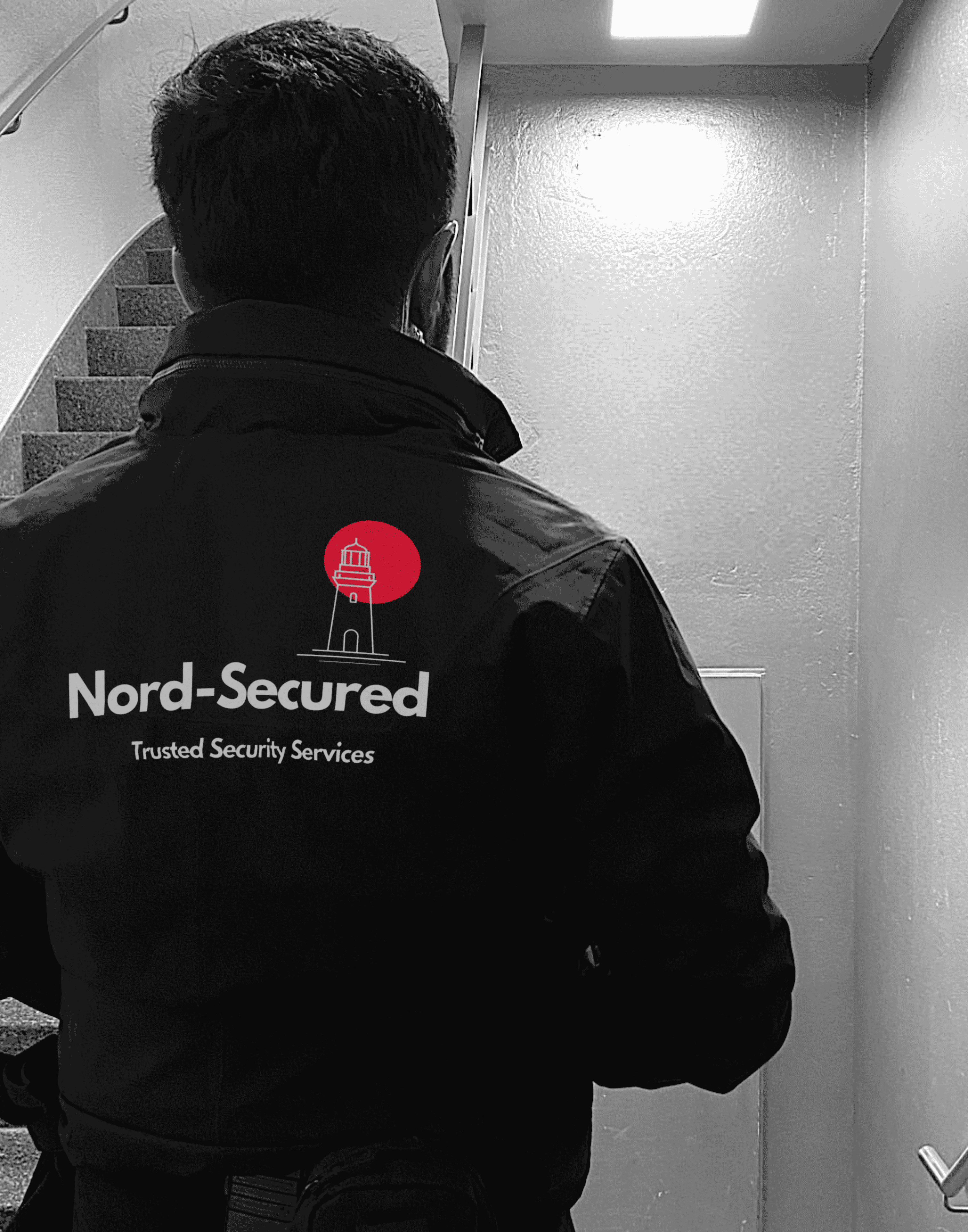 Sicherheitsmitarbeiter von Nord Secured beim Objektschutz in Bremen und Bremerhaven